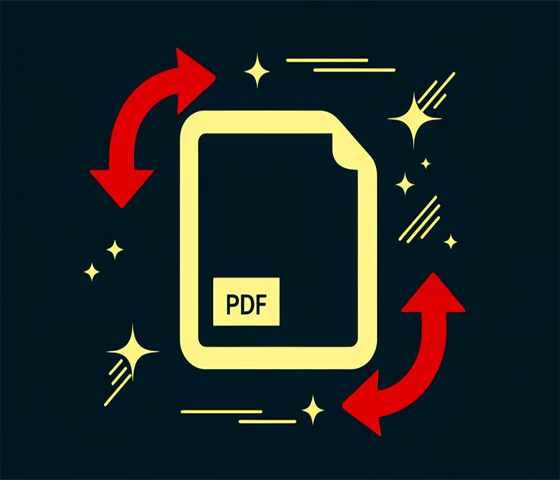 Rotate PDF Icon